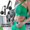 Ropeless Jump Rope Anti-slip Cordless Skipping Rope Counting Smart Weight System Indoor Fitness Equipment Adjustable Digital