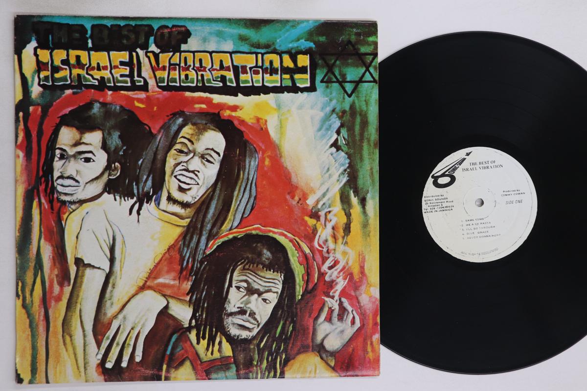 

LP Record ISRAEL VIBRATION - The Best Of Israel Vibration NONE Sonic Sounds 1990 Jamaica Reggae, Ska & Dub Used