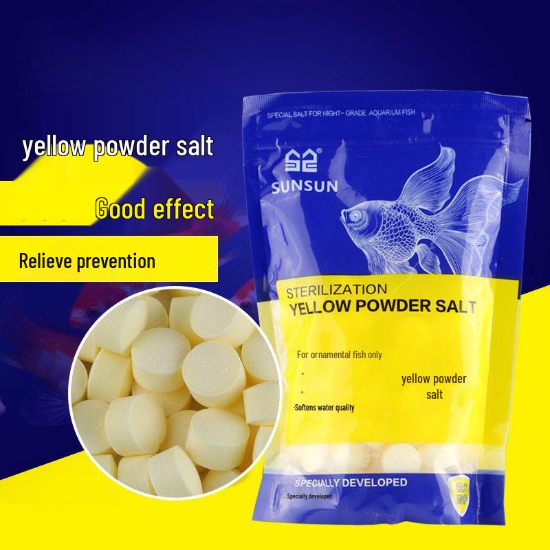 Tropical Fish Yellow Powder Aquarium Salt