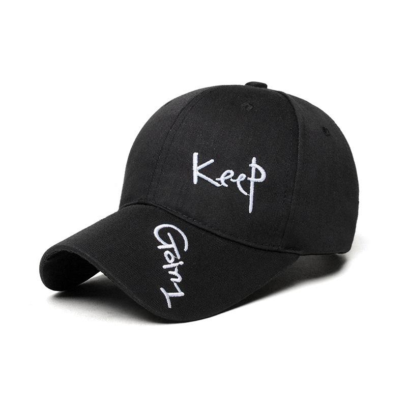 Fashion Hat Spring Summer Versatile Sun Hat Embroidered Baseball Cap Men S And Women S Alphabet Cap Couple Bent Hat