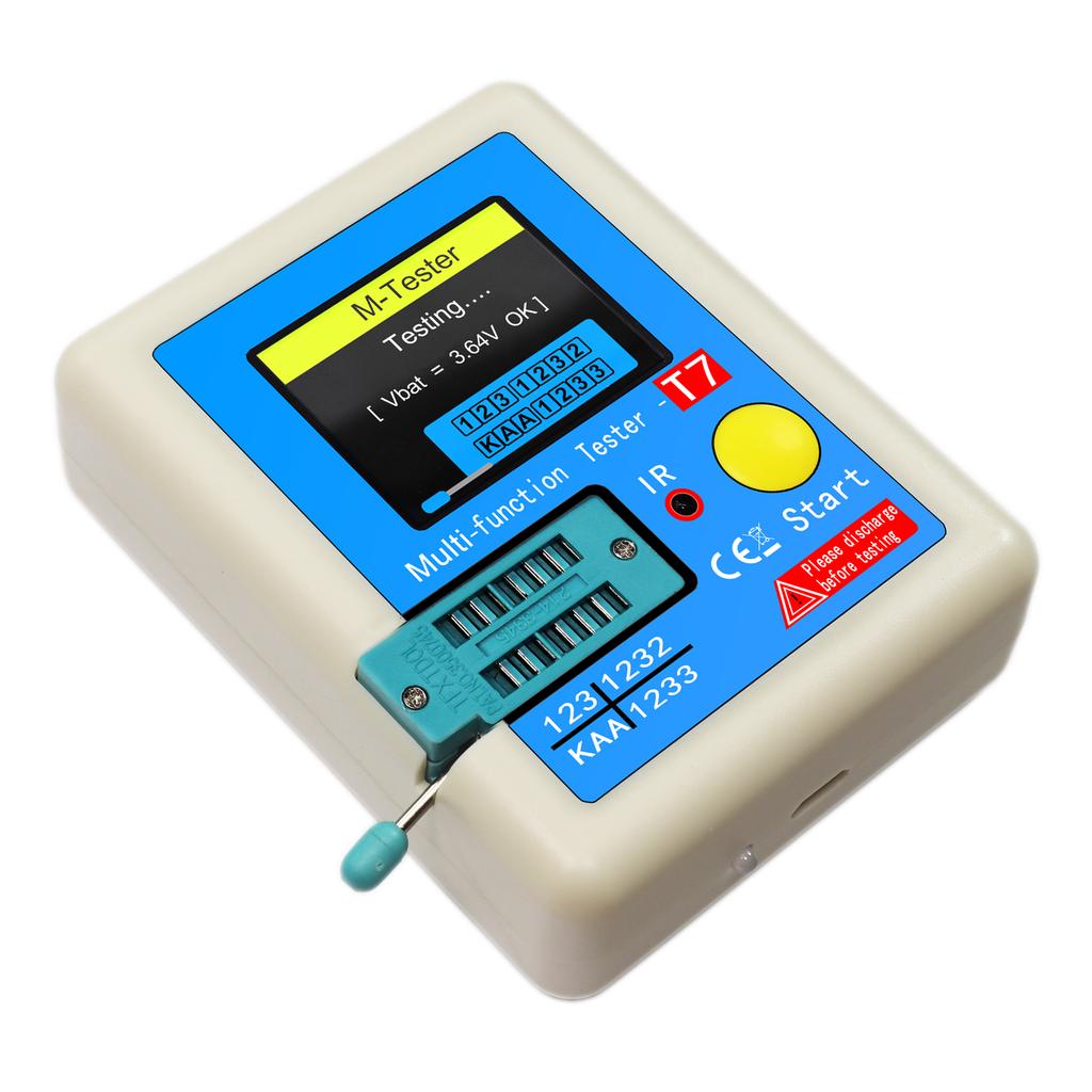 Transistor Electronic Component Tester, Resistance Inductance Testers for Electronic Repair Engineering Laboratory