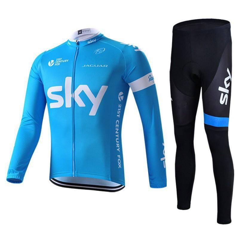 Cross-border hot-selling spring, autumn and summer long-sleeved cycling suit, breathable and quick-drying bicycle suit, drawing design