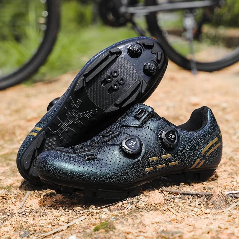 MTB Cycling Shoes Mountain Bike Shoes Men Women Anti-Slip Indoor Cycling Shoe SPD Cycling Racing Outdoor cleats shoes