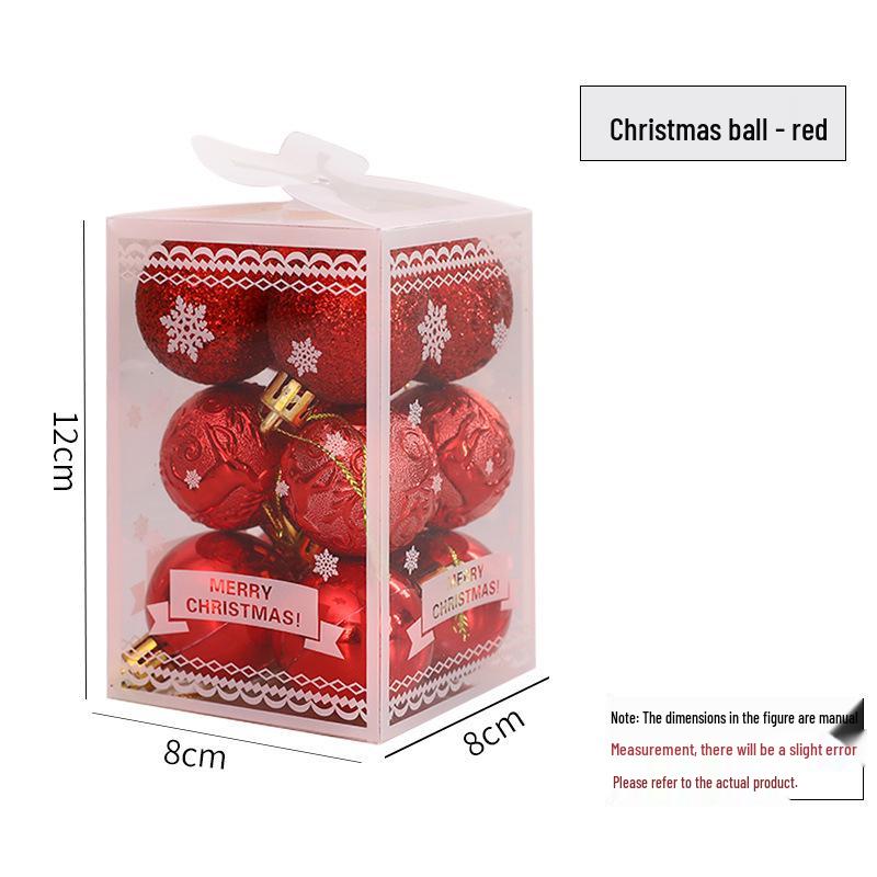 Set de Decoratiuni de Craciun Roz & Mate: Ornamente cu bilă luminoasă galvanizată pentru pom și tavan