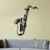 Jazz Saxophone Metal Wall Art, Music Decor for Home