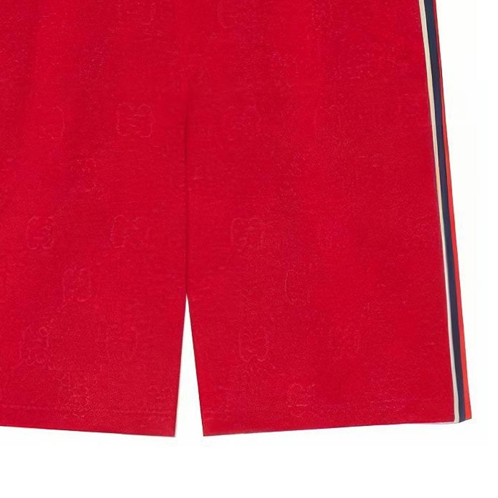 Gucci GG Knitted Shorts 'Red' Men's 662336-XJDEM-6863