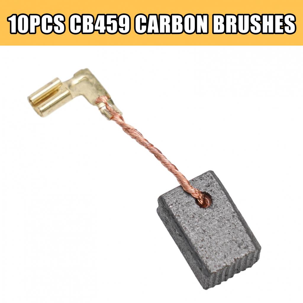 Carbon Brushes 10Pcs Accessories Brand New Carbon And Metal