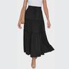 European and American Women's Bohemian High-Waist A-Line Pleated Skirt