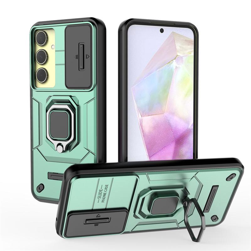 For Samsung Galaxy A35 5G Case Magnet Ring Stand Armor Phone Case For Samsung A35 A 35 5G GalaxyA35  SM-A356B/DS 6.6" Back Cover