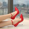 Damen Spitze Dünne Absätze Pumps Große Größe Mode Formelle Schuhe Für Model Moderator Büro Karriere Wear WZ-A13