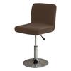 Velvet Solid Colors Bar Chair Cover Stretch For Bar Stool Short Back Dining Room Spandex Elastic Slipcovers For Banquet Chairs