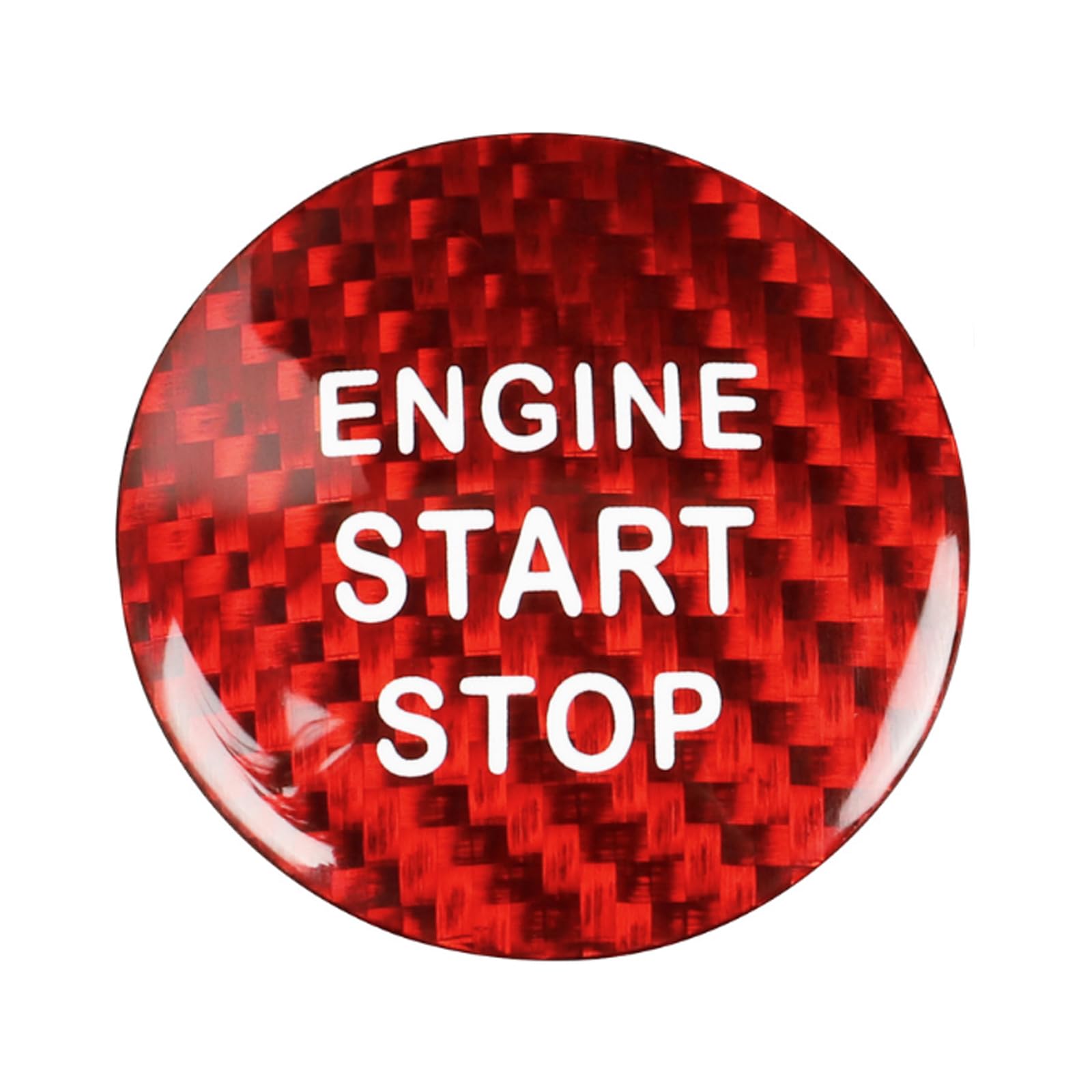 

[Dr.nao] Lexus Starter Ring for Cars, Engine Start Button Cover, Engine Starter, Switch Cover, красный