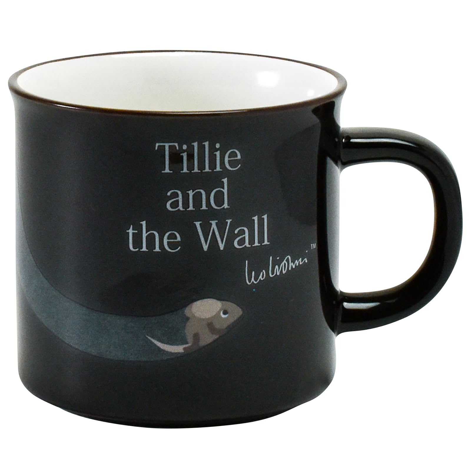 

Diameter Tilly Mino Leo Lionni Microwave and Dishwasher Made in Product Number 278721 Leo Lionni Mug, Approx. 280ml, 8x8cm, Black, Ware, чёрный