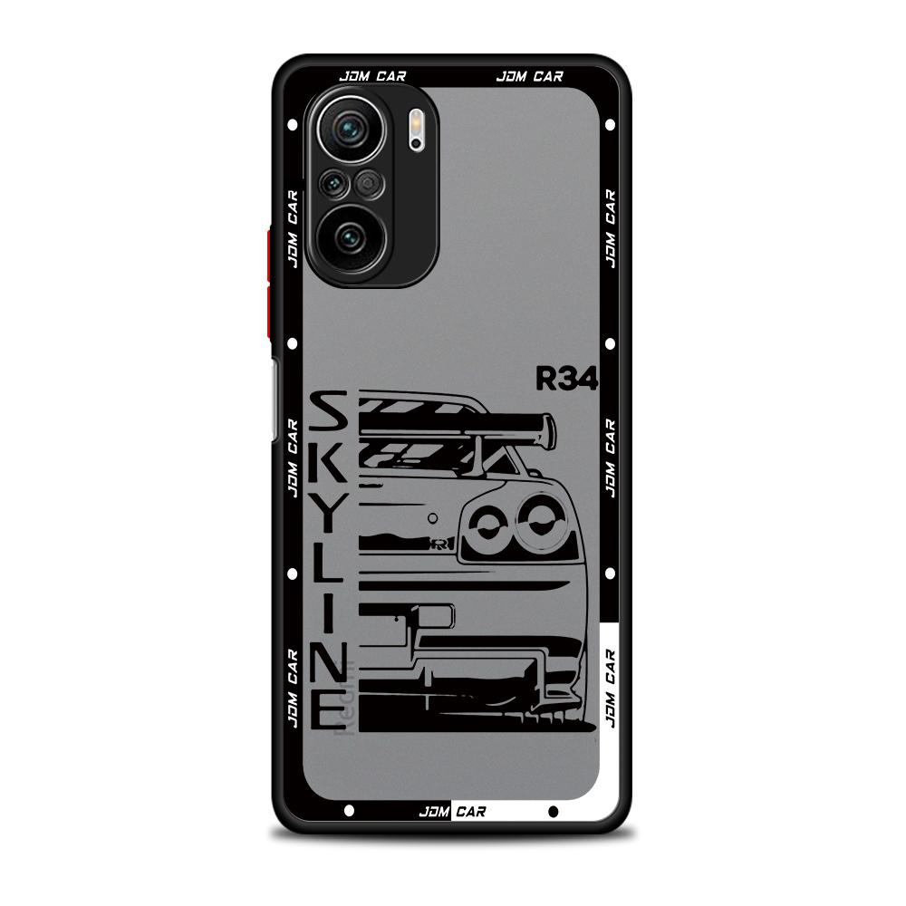 

JDM Dream Car Phone Case for Xiaomi Redmi Note 11 Pro 5G 12S 11S 12 13 11 Pro Plus 10S 10 9 7 8 Pro 13 4G Coque Cover Redmi Note 9 Pro