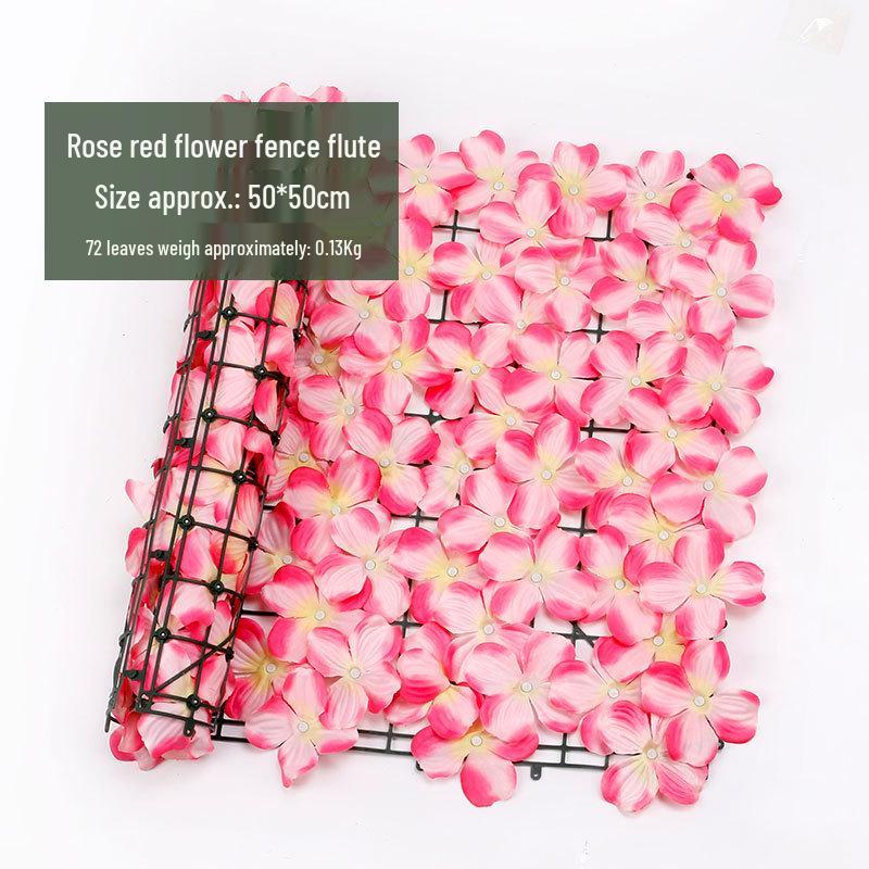 Artificial Pothos Leaf Telescopic Fence for Decoration and Privacy