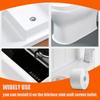 2 Rolls 3m Self-Adhesive Waterproof Sealing Tape - Durable Polyester Textured Surface | Kitchen & Bathroom Use for Sink