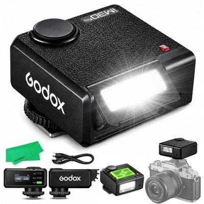 Godox IM30Pro Camera Tilting Compatible with GR Single Contact Hot Guide Number Second AUTO Mode Flash, Head, Retrospeedlight, C/S ZV-1/ZV-E10/Ricoh