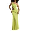 Summer New Women's Clothing Irregular Long Dress Streamer Hollow Splicing Hip Skirt Pleated Dress