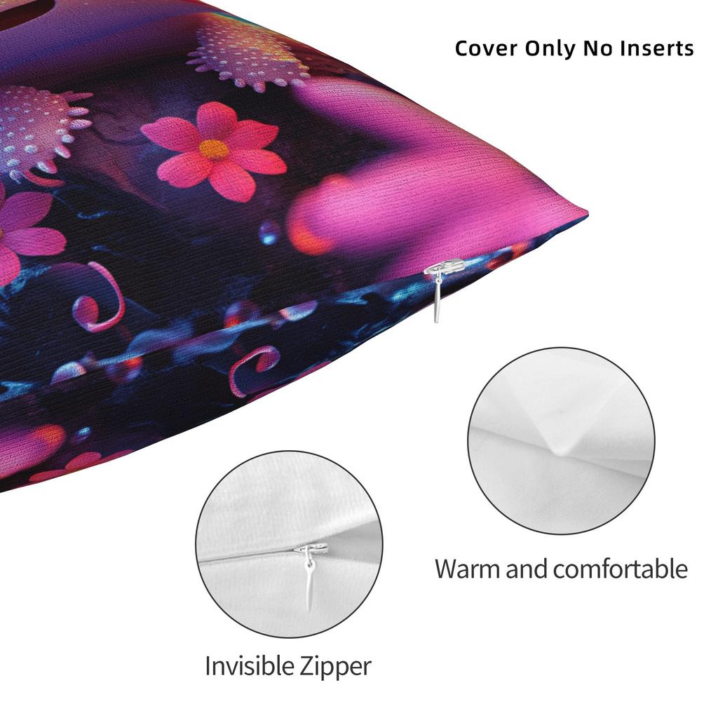 Federa per Cuscino Axolotl Carino Kawaii per Divano Decorazione Casa Federe Stampate Regalo