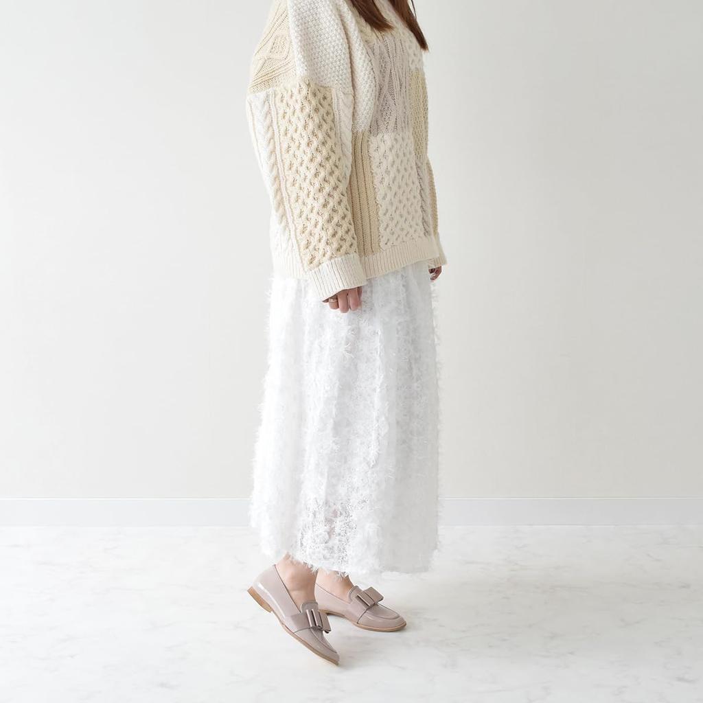 Bridget Birkin Grosgrain Ribbon Rain Loafers 544020 Women's Size 22.5cm