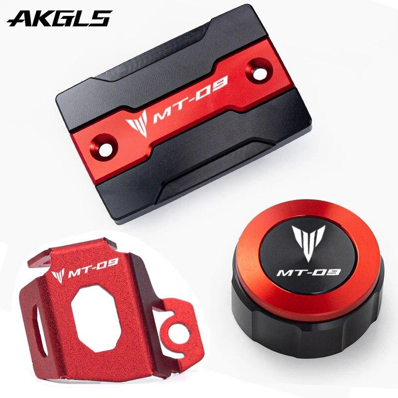 Příslušenství k víkům nádržky přední a zadní brzdové kapaliny a krytu nádržky zadní brzdy pro Yamaha MT09 mt-09 MT 09 SP 2014-2022