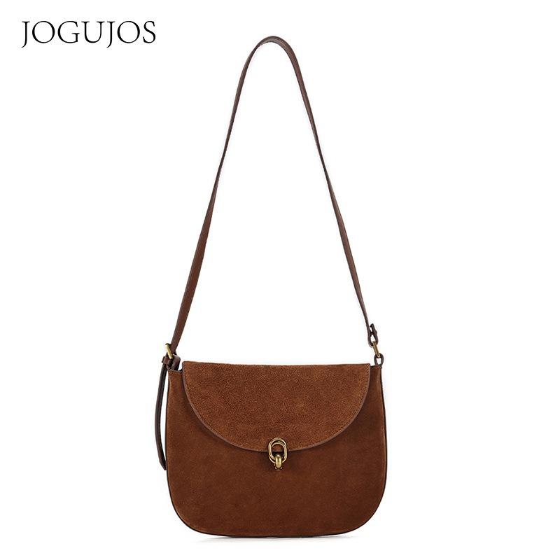 

JOGUJOS new leather women s messenger bag high sense versatile women s armpit bag commuter bag women