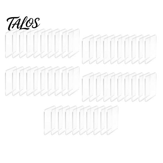 DIY Fridge Magnet Kit 10/20/50Pcs Kit, Clear Acrylic Magnetic Photo Frame with Adhesive Backing, Custom Picture Making Set for Crafts