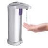 Silver Automatic Liquid Soap Dispenser Hands-Free 250ml Adjustable Stainless Steel Sensor Soap Dispenser Pump Touchless