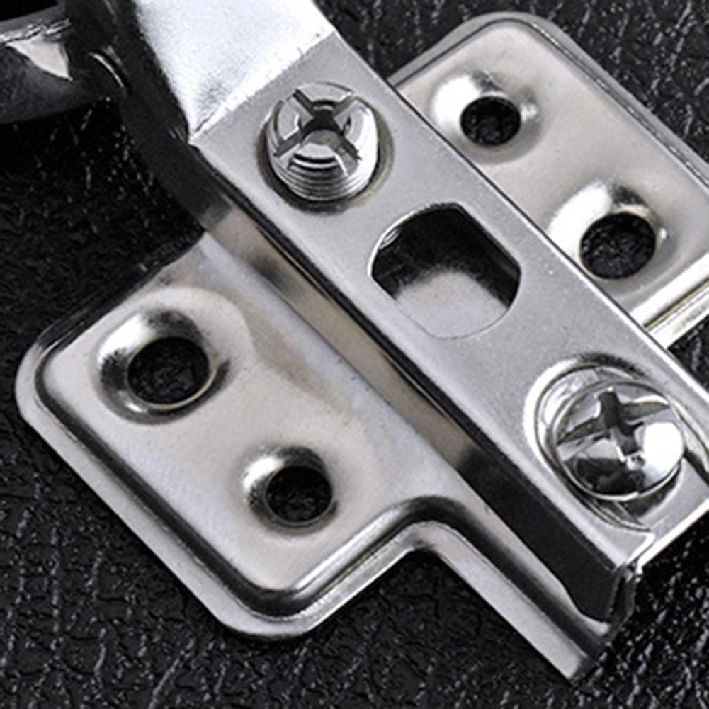 Glass Door Hinge Hydraulic Buffer Kitchen Cupboard Glass Door Damper Hinges Home Wine Cabinet Furniture Hardware Round