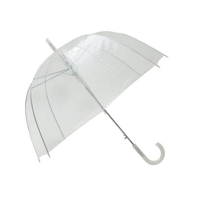 Smati - Simple Transparent Umbrella White Finish
