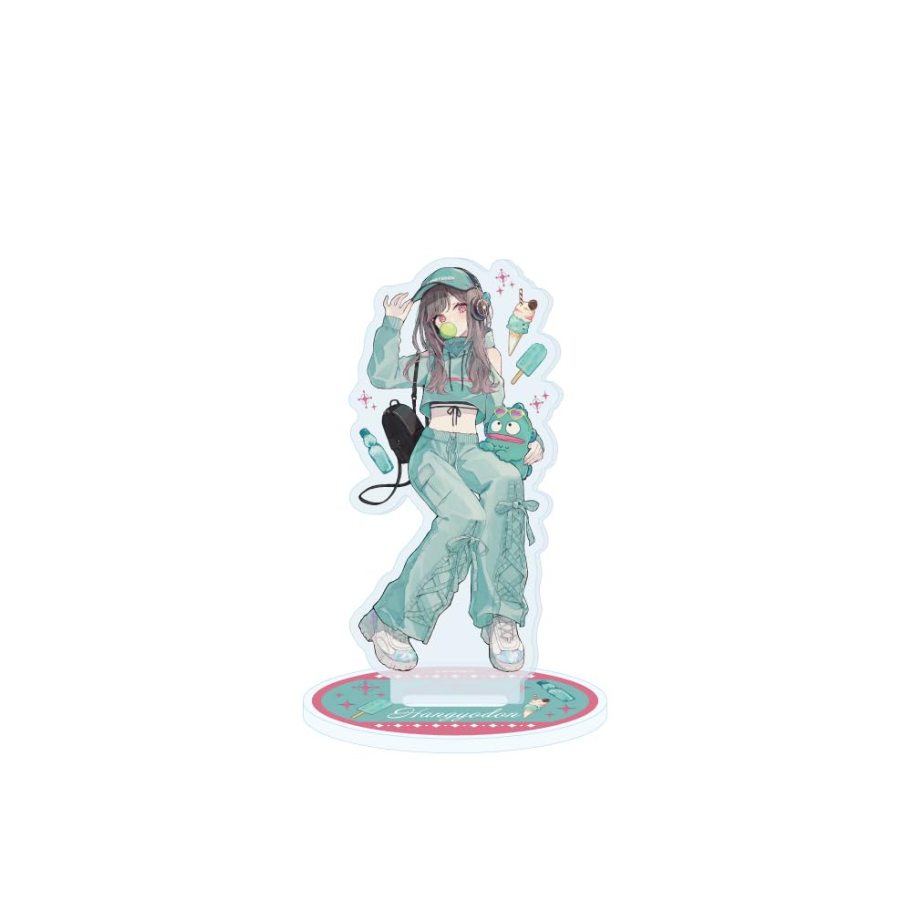 Акакура x Персонажи Sanrio 48 Хангёдон [Коллаборационная иллюстрация] Акриловая подставка