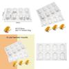 Fondant 8-cavity Hamster Chocolate Mold Polymer Craft DIY Molds Home X3UC