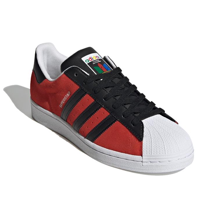 Adidas Superstar 'Red Core Black' FU9522
