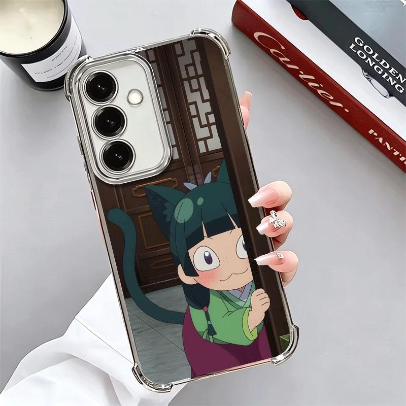 

A-Apothecary D-Diaries Cute Plating Phone Case For Samsung A17 A07 A37 A57 A16 A56 A15 A55 A14 A54 A13 A53 A26 A36 A25 A35 A24 A Samsung A15