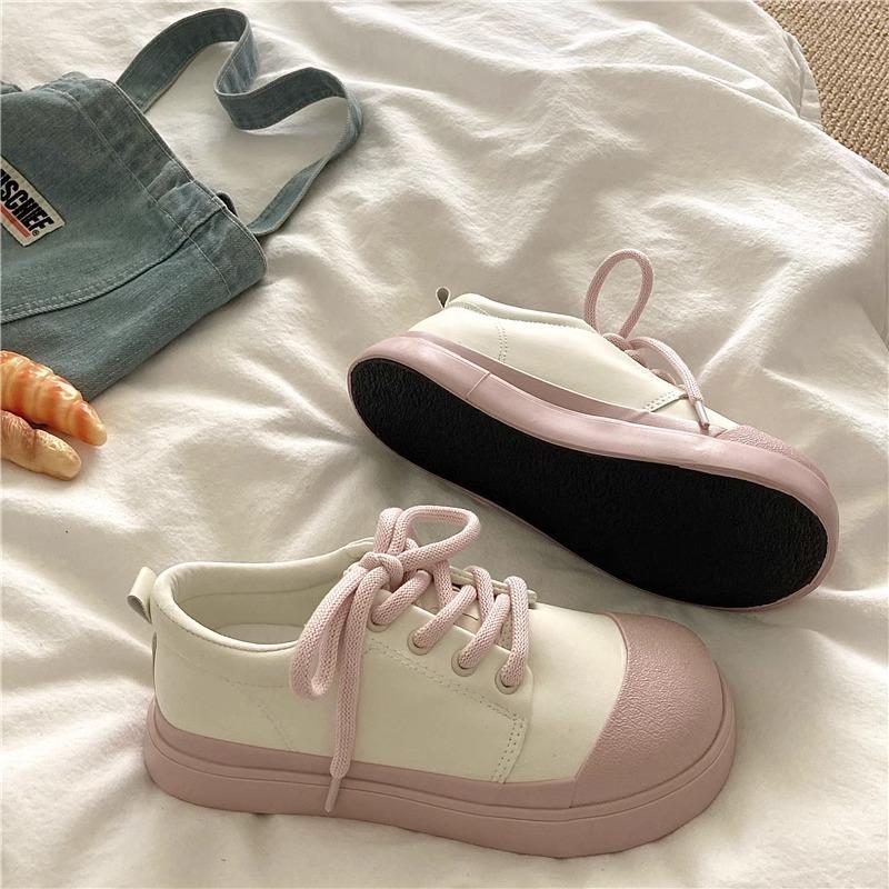 Damen-Sneaker, passend zu den neuen lässigen weißen Plateauschuhen für Damen