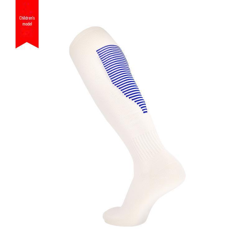 Șosete de Fotbal Respirabile cu Dungi: Primăvară/Vară, Peste genunchi, Absoarbe transpirația, Îmbrăcăminte de Antrenament și Casual pentru Adulți și Copii