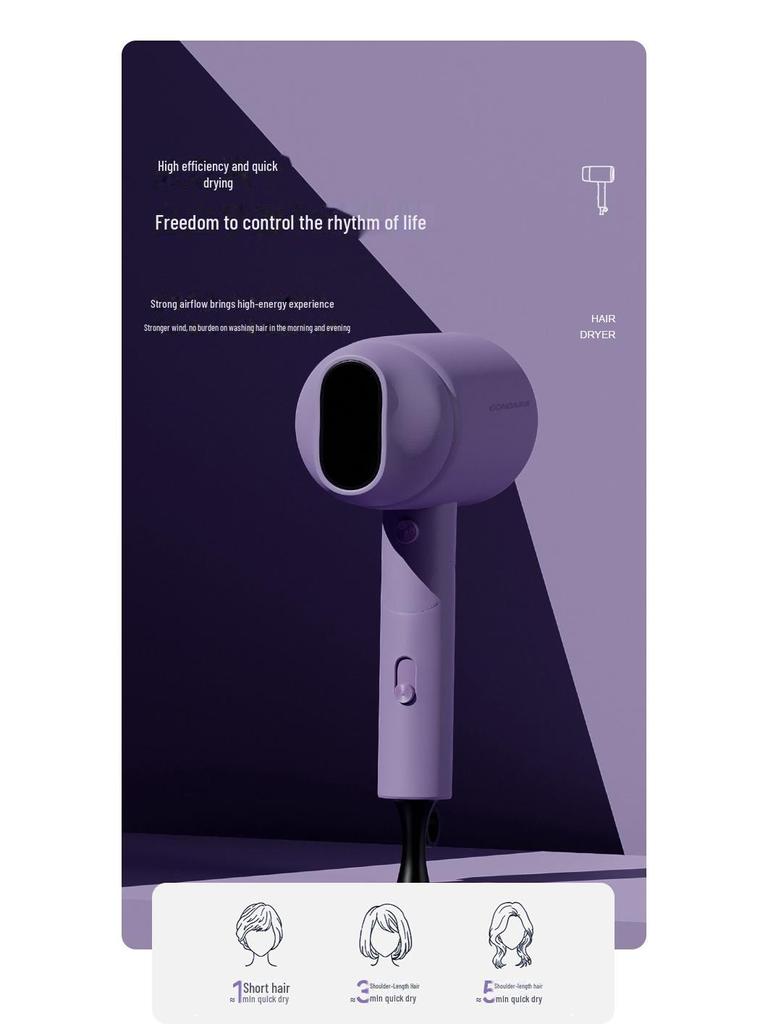 "Guangba High-Power Hair Dryer: Quick-Dry & Gentle on Hair, Ideal for Home Use."