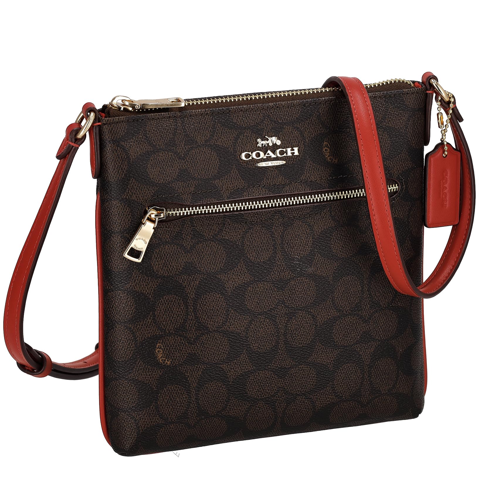 

Shoulder bag CW325 [Coach] Women s Brown/Red [Item]