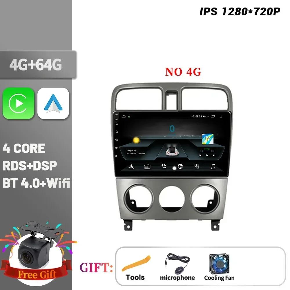 Android 14 For Subaru Forester SG 2002 - 2008 Car Radio Multimedia Navigation 4G GPS Wireless Carplay Stereo Head Unit Screen