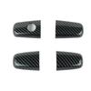 Get the Perfect Fit and Unique Look with Carbon Fiber Style Door Handle Cover for Mitsubishi Lancer EX Lution X