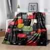 9 Cute Cat Cartoon Soft Flannel Fluffy Throw Camping Blanket for Children Sofa Throw Thin Blanket Fashion Gift
