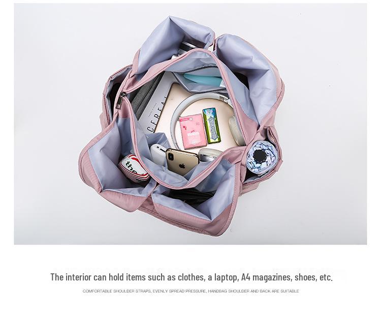 Stylish & Spacious Crossbody Yoga & Gym Bag - Simple, Fashionable, Large Capacity for Travel