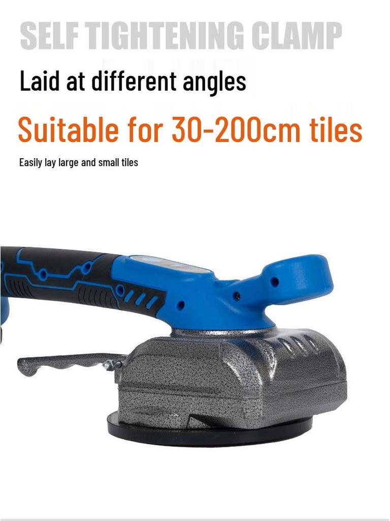 Multifunctional Automatic Lithium Battery Floor Tile Laying Machine: Ceramic Tile Installation Tool
