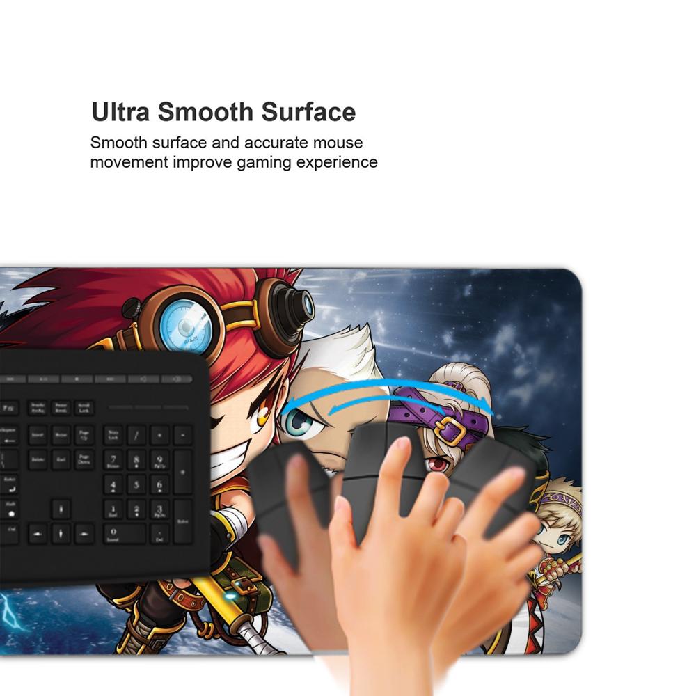 MapleStory Mouse Pad 500X1000 Mm Large Gaming Mousepad Gamer XL Rubber Otaku Keyboard Pad Laptop Desk Mat