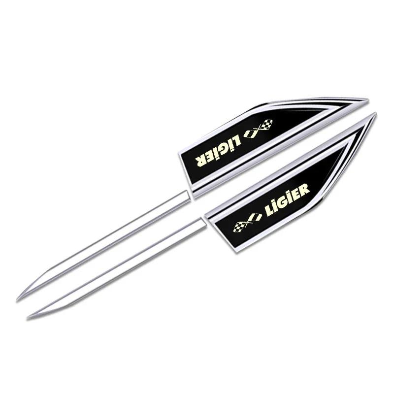 2pcs Car Accessory Side Doors Blade Car Stickers Car Accessories for Ligier Js50 L Js2 Js60 Jsrc Jsp4 X-TOO
