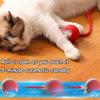 1PC Cat Interactive Ball Toys Automatic Rolling Ball Faux Tail Rechargeable Smart Pet Electric Toy Dog Cat Training Imitate Mouse