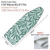 1Pcs With Elastic Edge Ironing Board Cover Stain Resistant Thick Cotton Padding Iron Heat Shield Universal Cloth Cover
