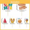 Cream Paper Ice Vase Decoration Plugins For Summer Party Birthday Decor Venue