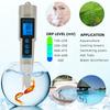 ORP Meter 3 in 1 pH ORP TEMP Meter with Backlight Multi-parameter Digital Tri-Meter Water Quality Monitor Tester