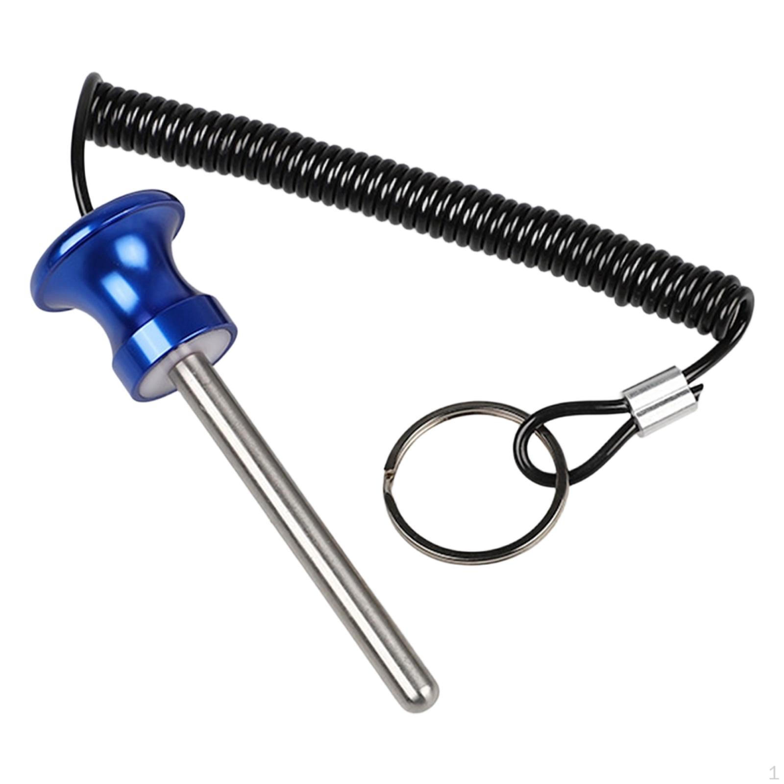 Weight Stack Pin Fitness Accessories Durability Aluminum Alloy Strength Training Practical синий
